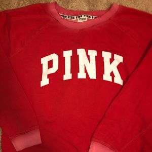 Pink Crew Neck Sweater
